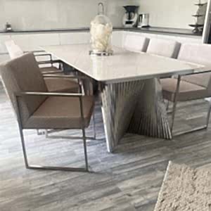 mermer yemek masası, mermer masa, marble table, mermer masa modelleri, paslanmaz çelik masa ayağı, mermer masa ayak modelleri