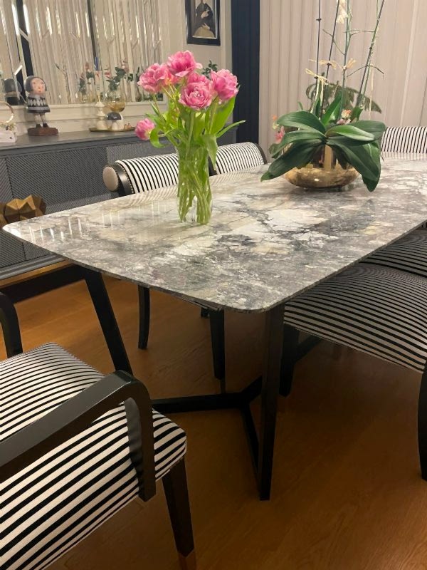 bluetta mermer masa, icerberg blue mermer masa, iceberg blue marble, iceberg marble table, mermer masa, mermer masa modelleri, mermer masa