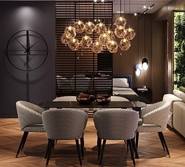 sahara noir mermer masa, sahara noir marble table