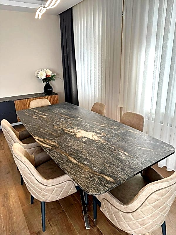 granit masa, granit mermer masa, metalicus gold granit masa, granit masa modelleri